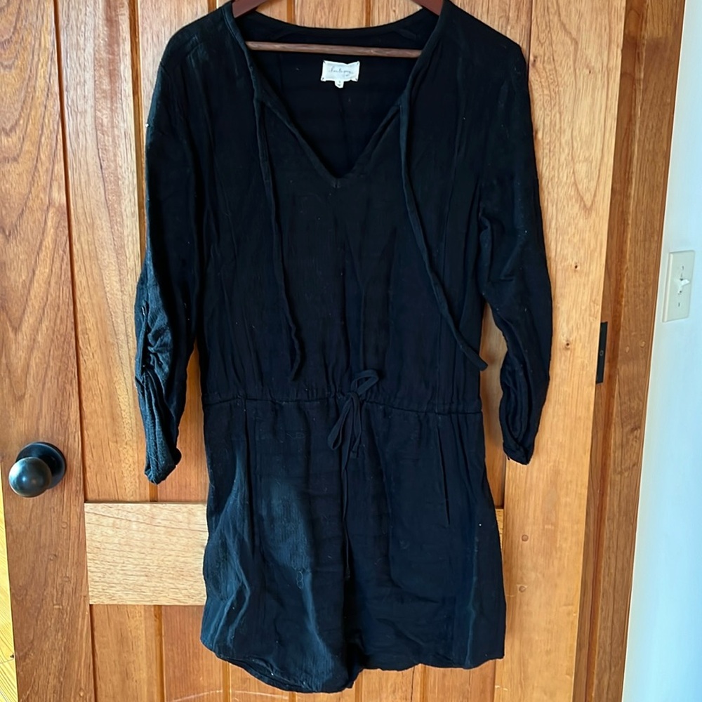 Lou and Grey size small, black cotton dress!